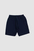 SPORTIVO STORE_Simple Short Indigo Seersucker Washed Indigo