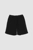 SPORTIVO STORE_Simple Short Light Weight Terry Black