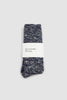 SPORTIVO STORE_Slub Sock Slub Knit Navy_2