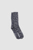 SPORTIVO STORE_Slub Sock Slub Knit Navy_3