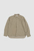 SPORTIVO STORE_Square Pocket Rhodes Cotton Shirt Sand/White