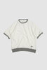 SPORTIVO STORE_SS Crewneck Brush Back Sweat Ecru