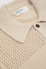 SPORTIVO STORE_SS Knit Shirt Open Knit Ecru_3