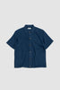 SPORTIVO STORE_Tech Overshirt Nippon Waffle Navy