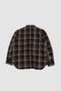 SPORTIVO STORE_Travail Overshirt Lincot Big Check Navy/Brown_5