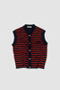 SPORTIVO STORE_Kamau Cardigan Navy/ Red