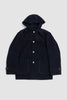 SPORTIVO STORE_Library Duffle Coat Heavy Wool Navy