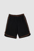 SPORTIVO STORE_Ossie Shorts Black/ Brown