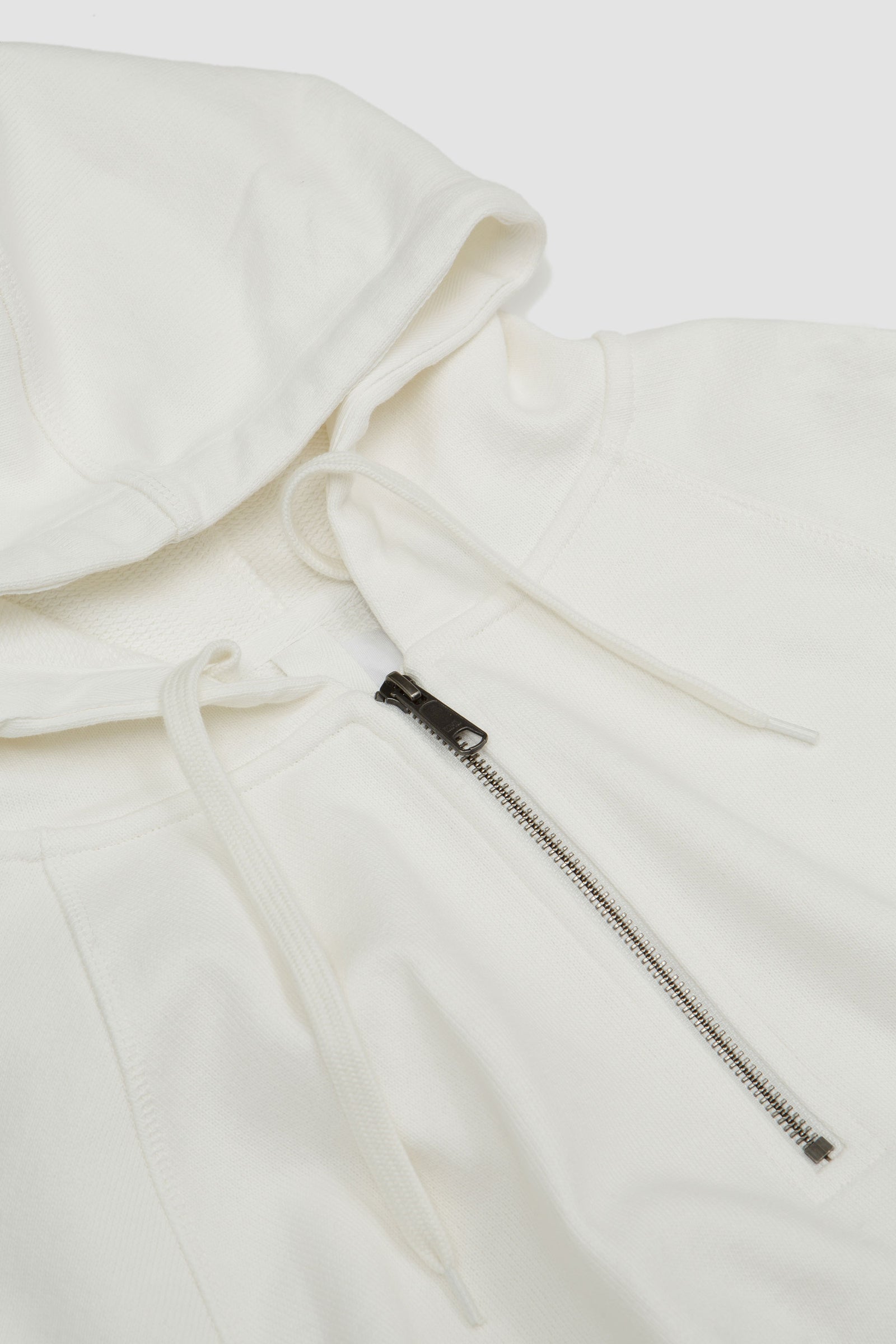 SPORTIVO [Hoodie dry loopback jersey off white]